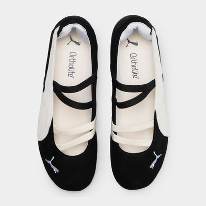 PUMA Women's Speedcat Ballet Black / White