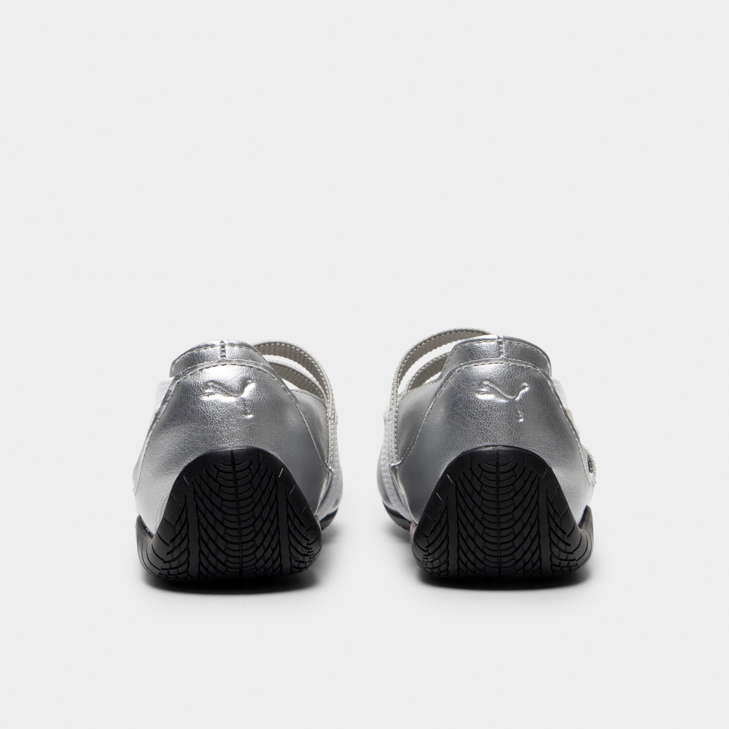 PUMA Women's Speedcat Ballet Metallic Puma Silver / Puma White