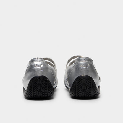 PUMA Women's Speedcat Ballet Metallic Puma Silver / Puma White