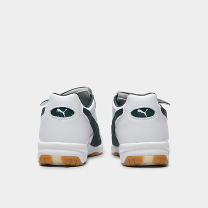 PUMA King Indoor White / Green / Gold