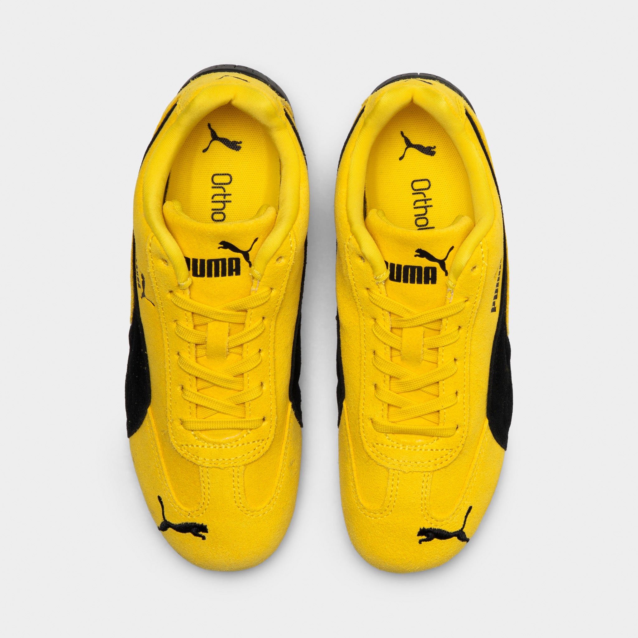 PUMA Juniors' Speedcat Pele Yellow / Black – JD Sports