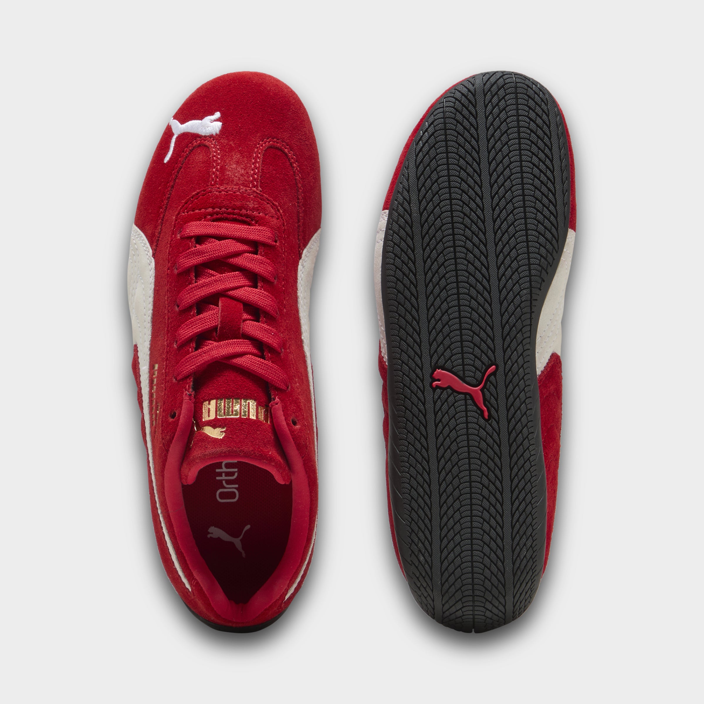 PUMA Juniors' Speedcat Red / White – JD Sports