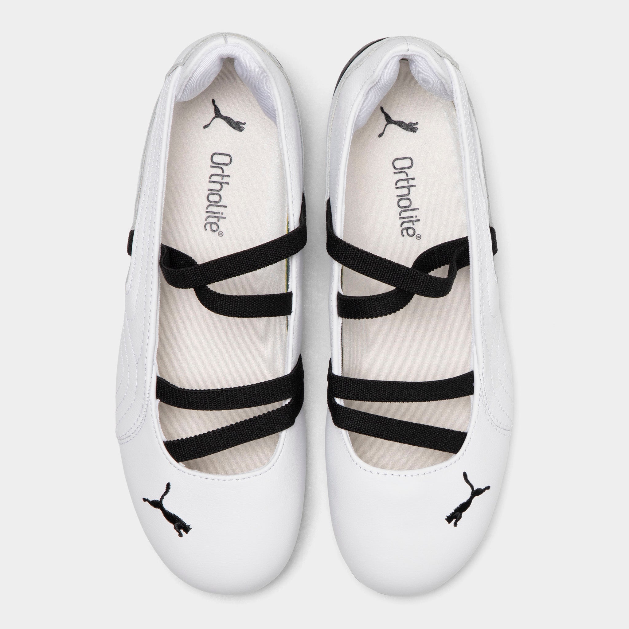 PUMA Women's Speedcat Ballet Leather PUMA White / PUMA Black – JD