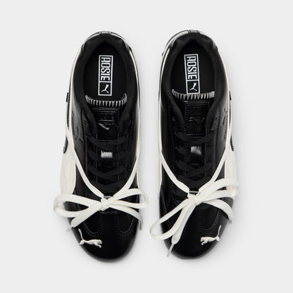 PUMA x Rosé Speedcat Cuir Noir / Blanc Chaud