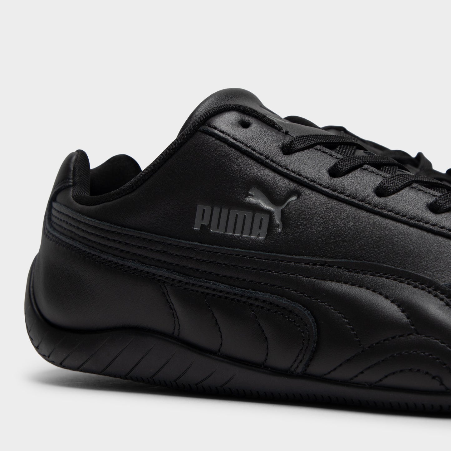 PUMA Speedcat Leather Black / Black