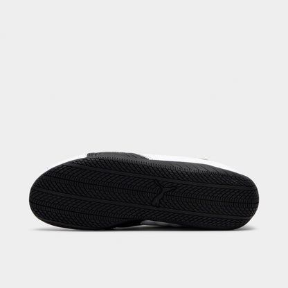 PUMA Women's Speedcat Leather Black / White