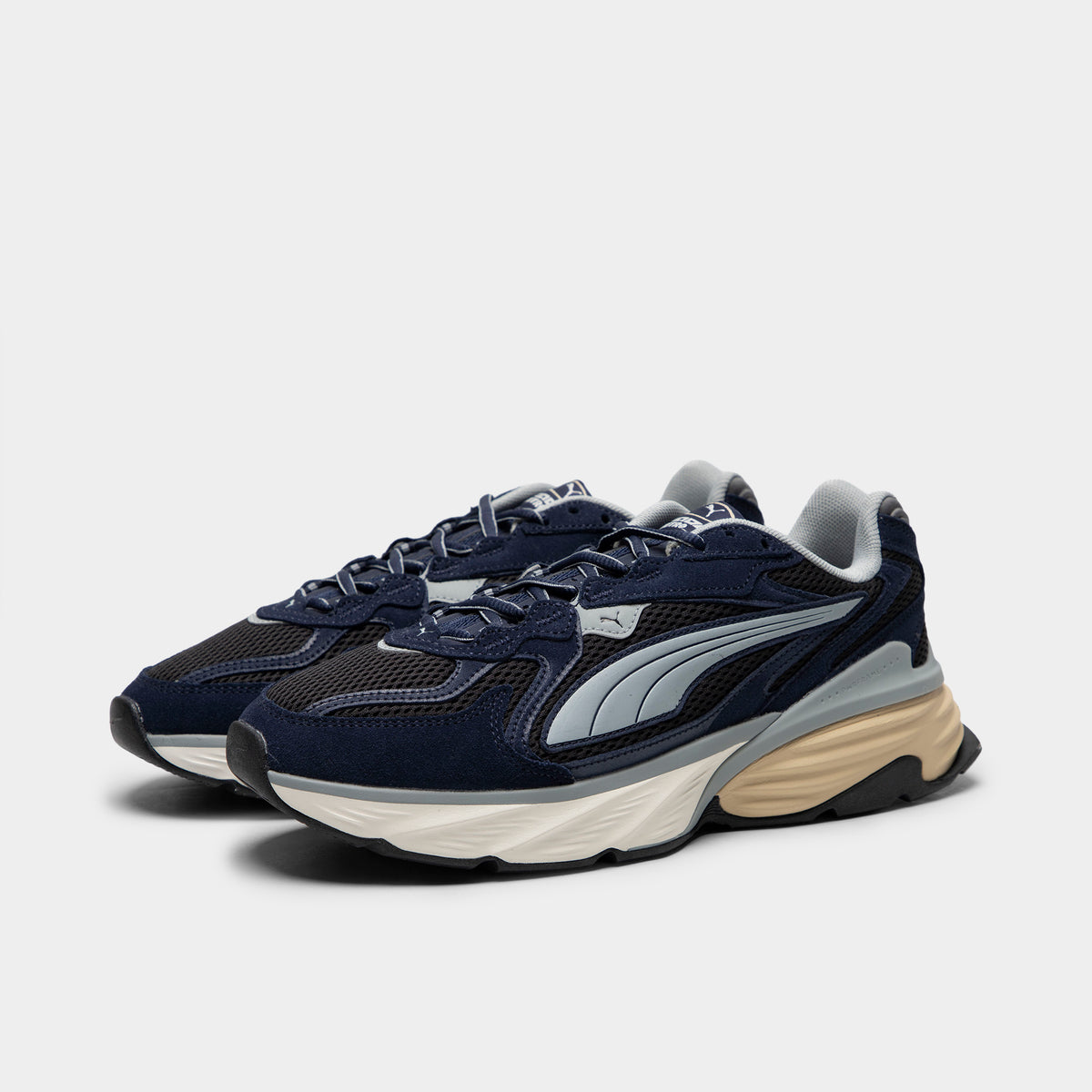 PUMA Fade Nitro LS Navy / Black - Cool Mid Gray