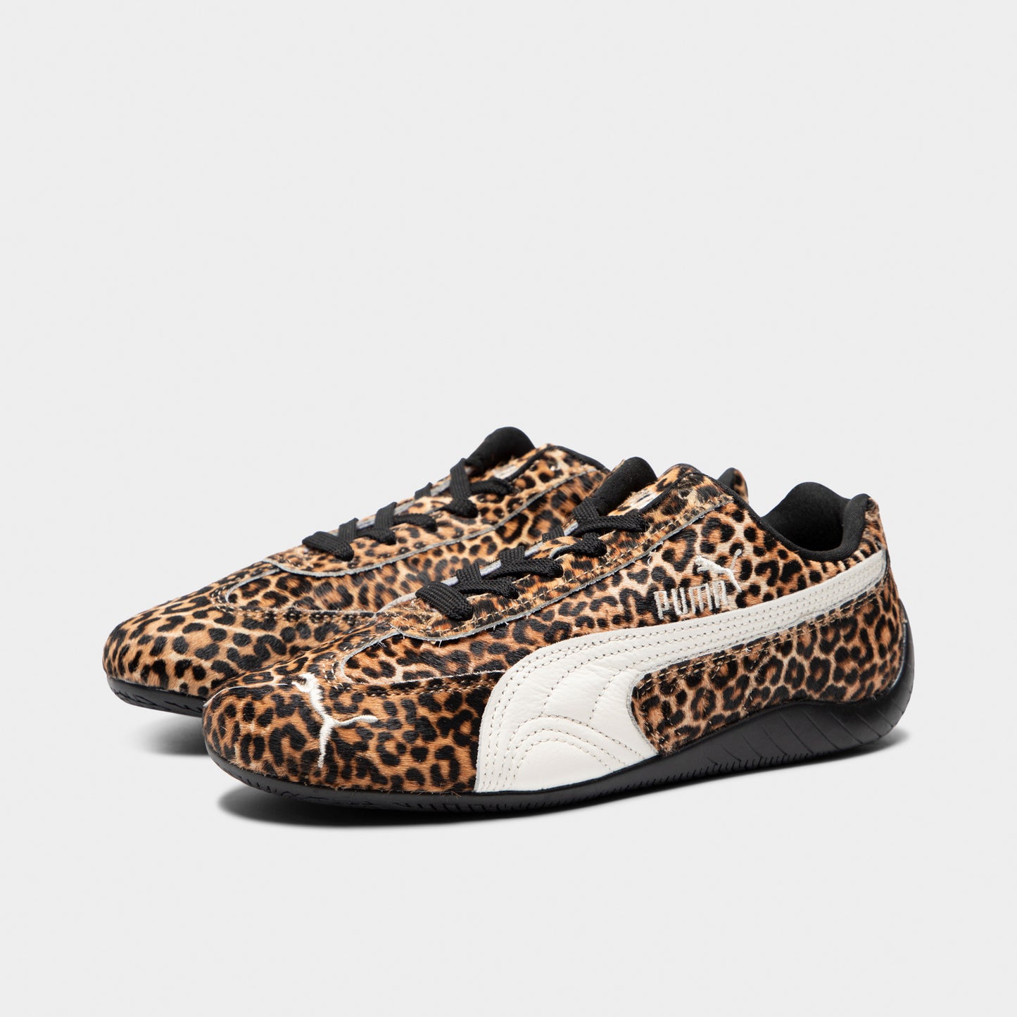 PUMA Women's Speedcat Leopard / Black - Warm White