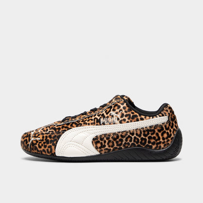 PUMA Women's Speedcat Leopard / Black - Warm White