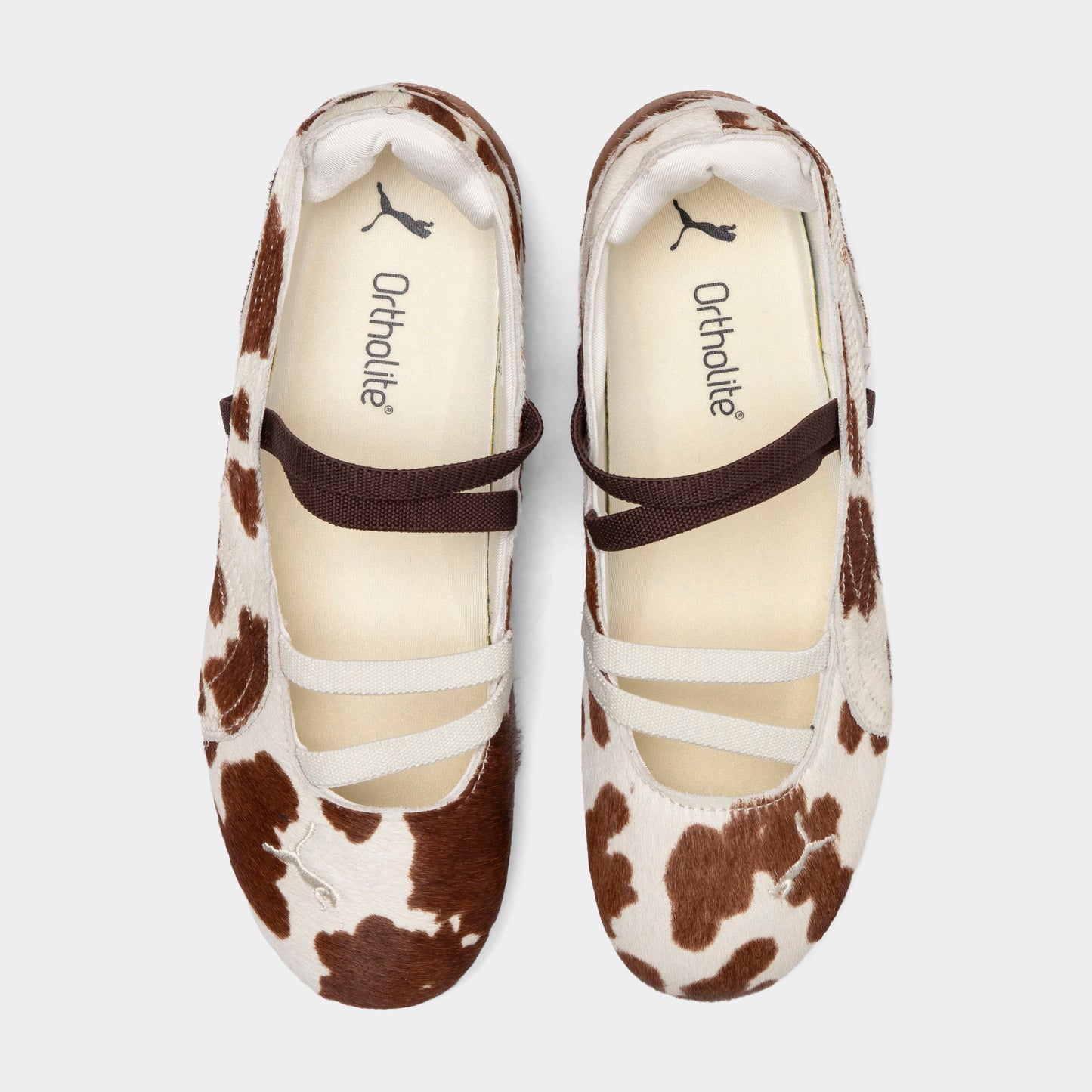 PUMA Femmes Speedcat Ballet Cow Marron Chocolat / Gomme