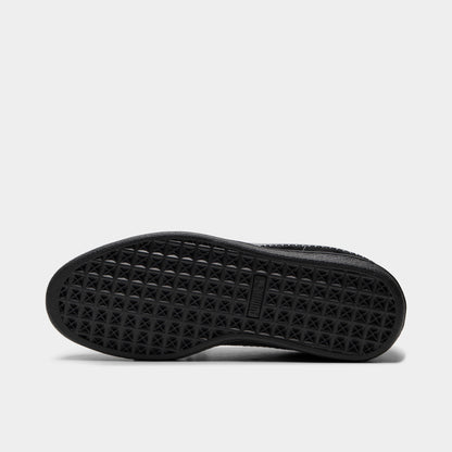 PUMA Women's Suede Bloom Black / Slate Sky