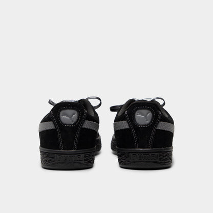 PUMA Women's Suede Bloom Black / Slate Sky