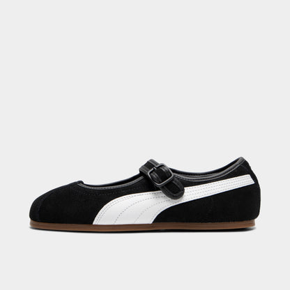 PUMA Femme Tacklette Noir / Blanc - Gomme
