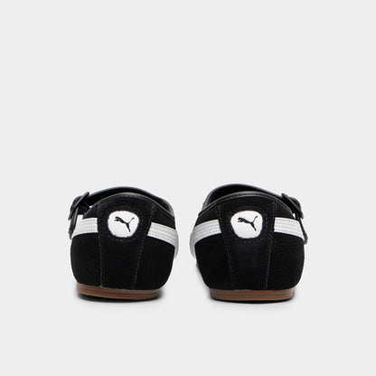 PUMA Femme Tacklette Noir / Blanc - Gomme