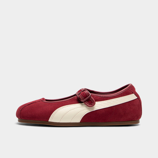 PUMA Women's Tacklette Garnet Glow / Alpine Snow - Gum