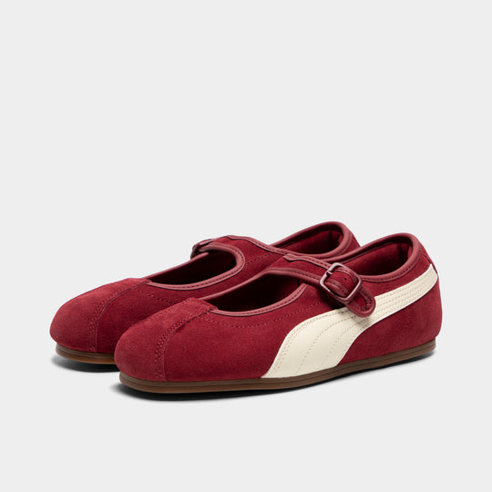 PUMA Women's Tacklette Garnet Glow / Alpine Snow - Gum