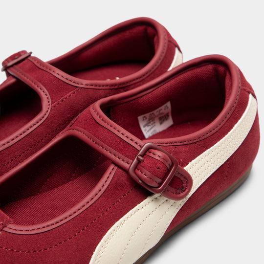 PUMA Women's Tacklette Garnet Glow / Alpine Snow - Gum
