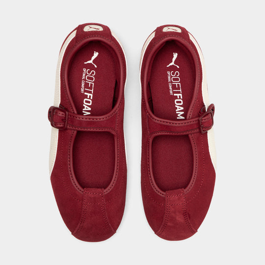 PUMA Women's Tacklette Garnet Glow / Alpine Snow - Gum