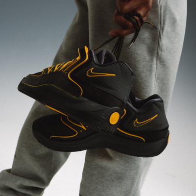 Nike Kd 18 "Black / University Gold - Anthracite" on sale right now. Shop Nike sale now at JD Sports. 