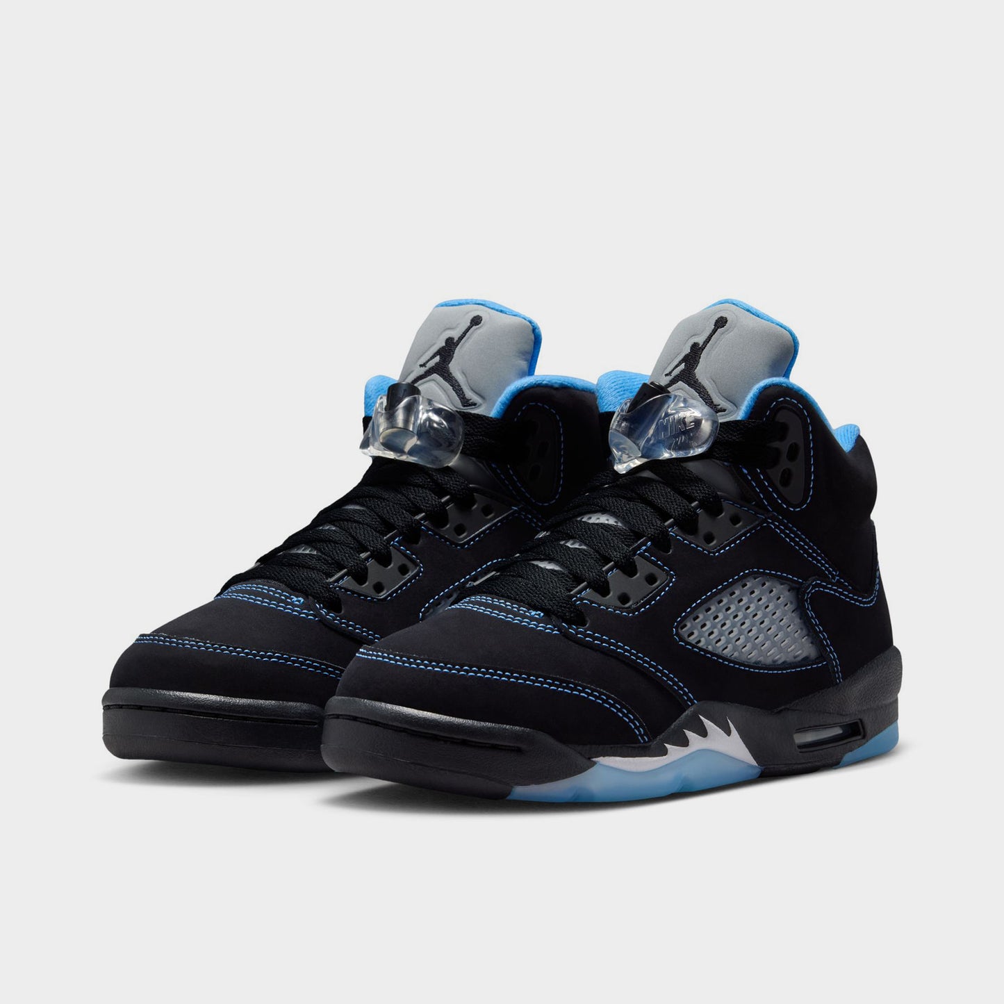 Jordan 5 Retro GS Black / University Blue - White