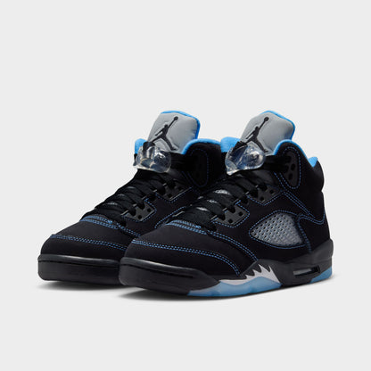Jordan 5 Retro GS Black / University Blue - White