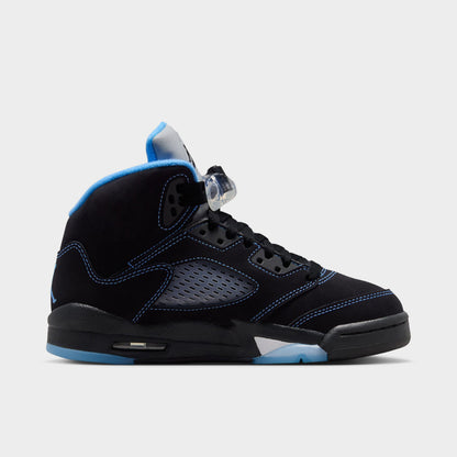 Jordan 5 Retro GS Black / University Blue - White