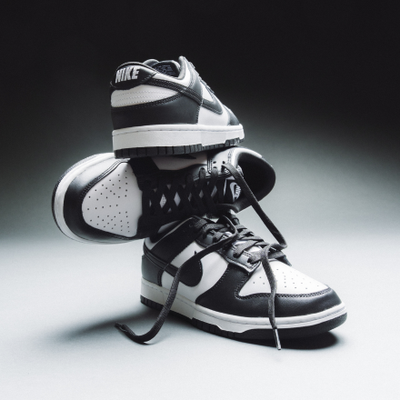 Nike Dunk Low Retro "White / Black - White" shoe. Shop Men's Footwear now at JD Sports.