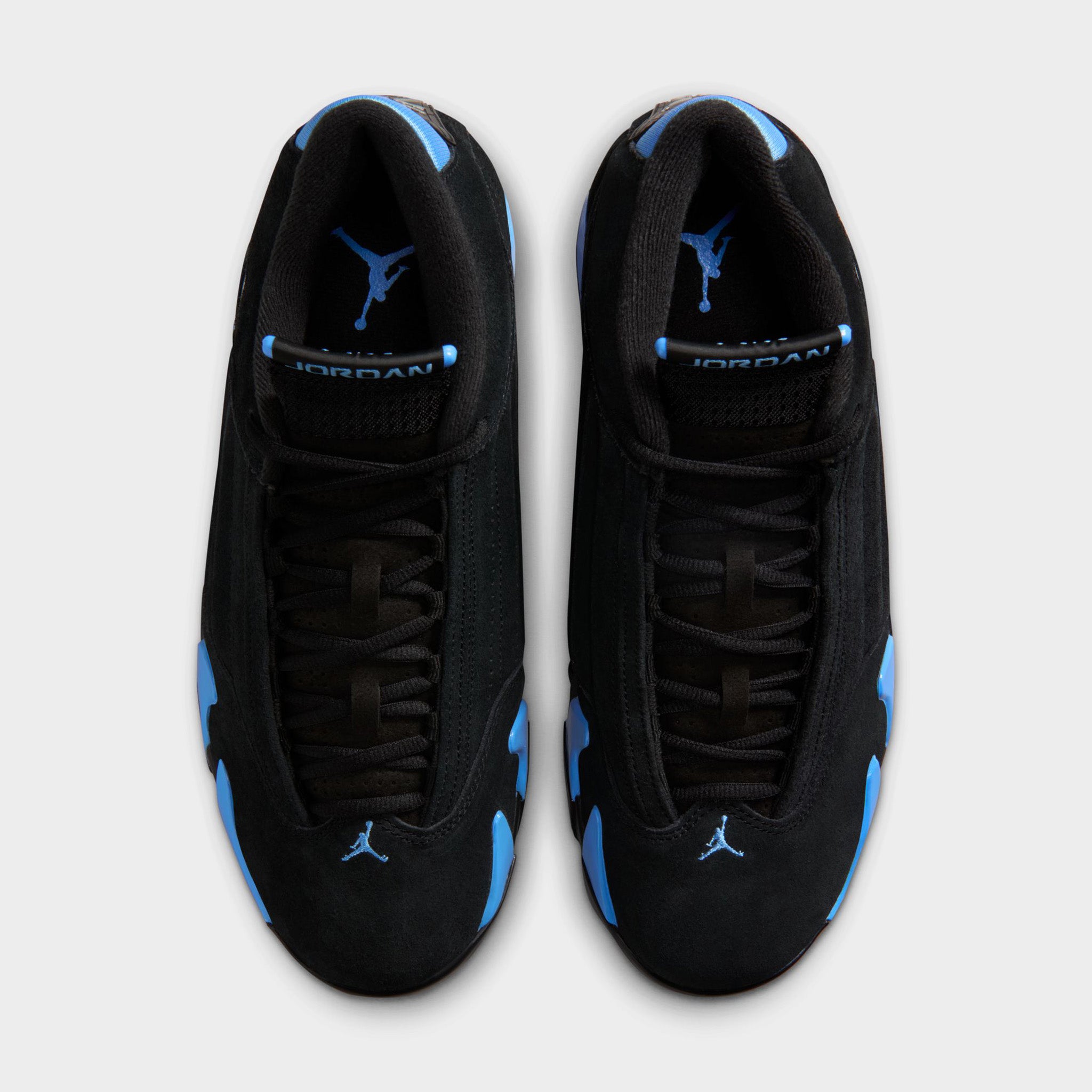 Jordan 14 Retro Black / White - University Blue – JD Sports