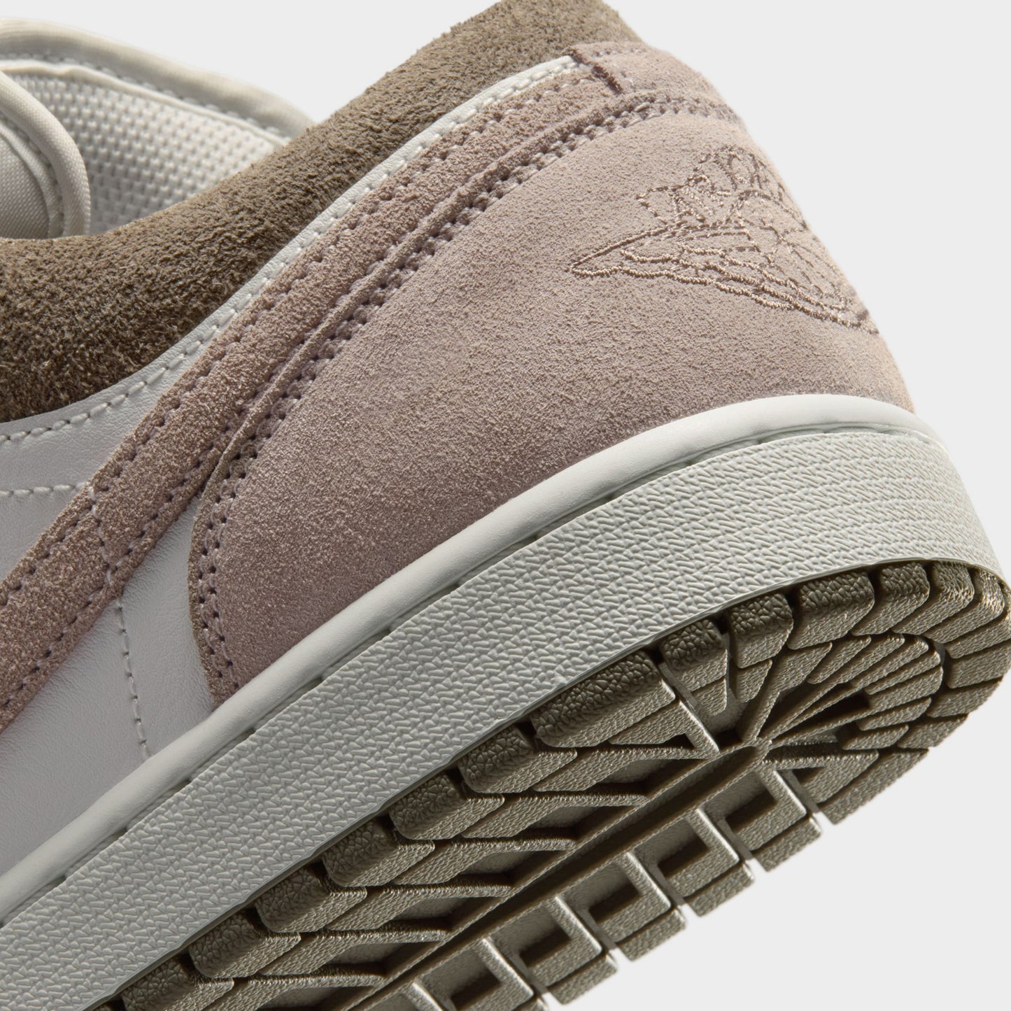 Jordan 1 Low Olive Grey / Enigma Stone - Summit White