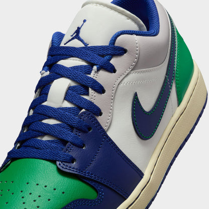Jordan 1 Low Sail / Deep Royal Blue - Stadium Green