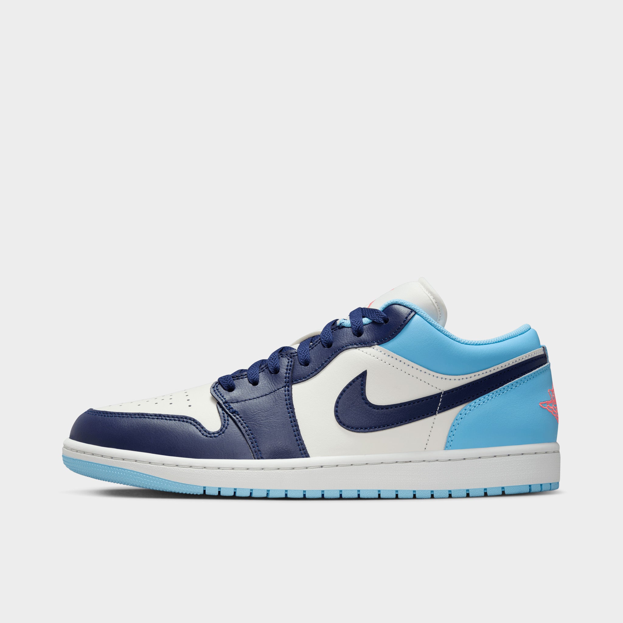 nike air jordan 1 low blue white