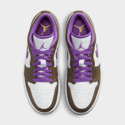 Jordan 1 Low Palomino /  Wild Berry - White