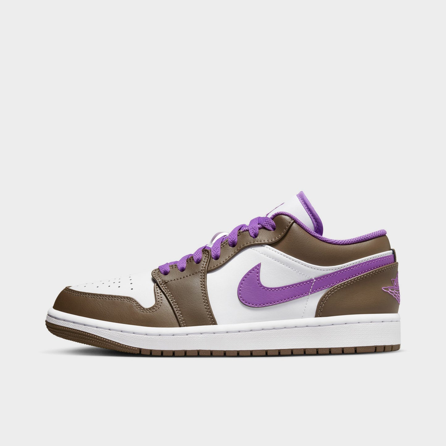 Jordan 1 Low Palomino /  Wild Berry - White