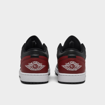 Jordan 1 Low Noir / Varsity Rouge - Summit Blanc