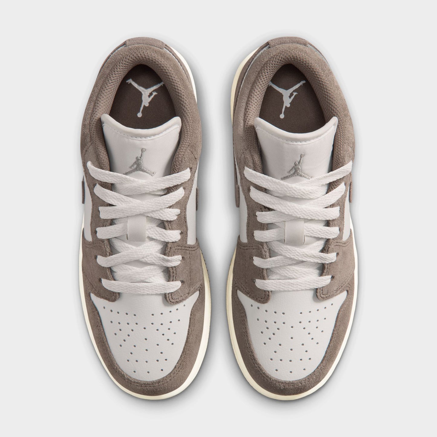 Jordan 1 Low GS Gris olive / Enigma gris pierre - Blanc sommet