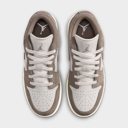 Jordan 1 Low GS Gris olive / Enigma gris pierre - Blanc sommet