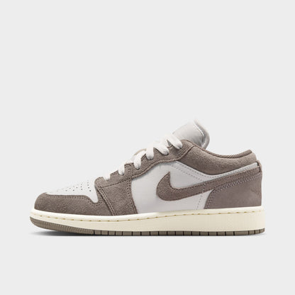 Jordan 1 Low GS Gris olive / Enigma gris pierre - Blanc sommet