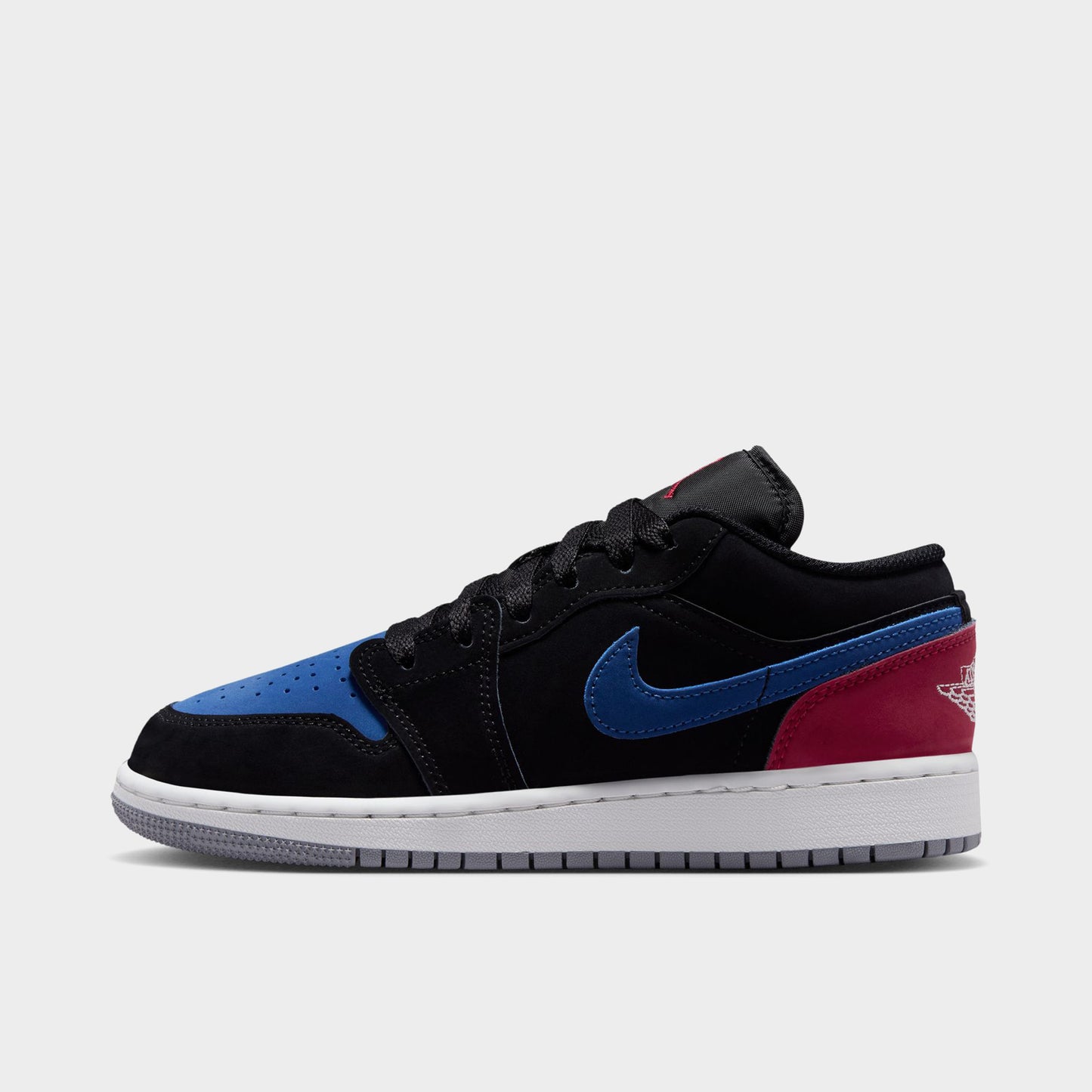 Jordan 1 Low GS Noir / Blanc Summit - Bleu Véritable