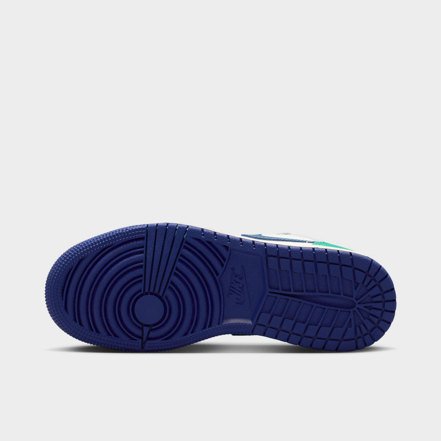 Jordan 1 Low GS Sail / Bleu royal profond - Vert stade