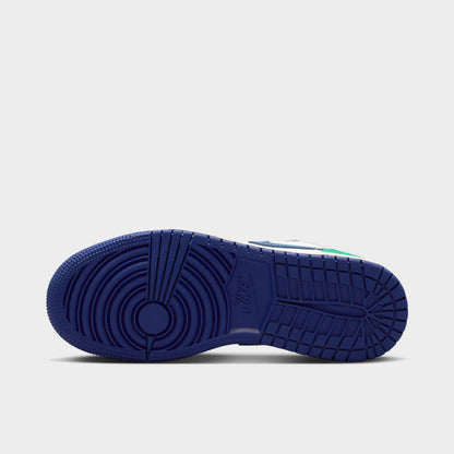Jordan 1 Low GS Sail / Bleu royal profond - Vert stade
