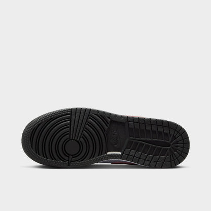 Jordan 1 Low GS White / Rust Pink - Black