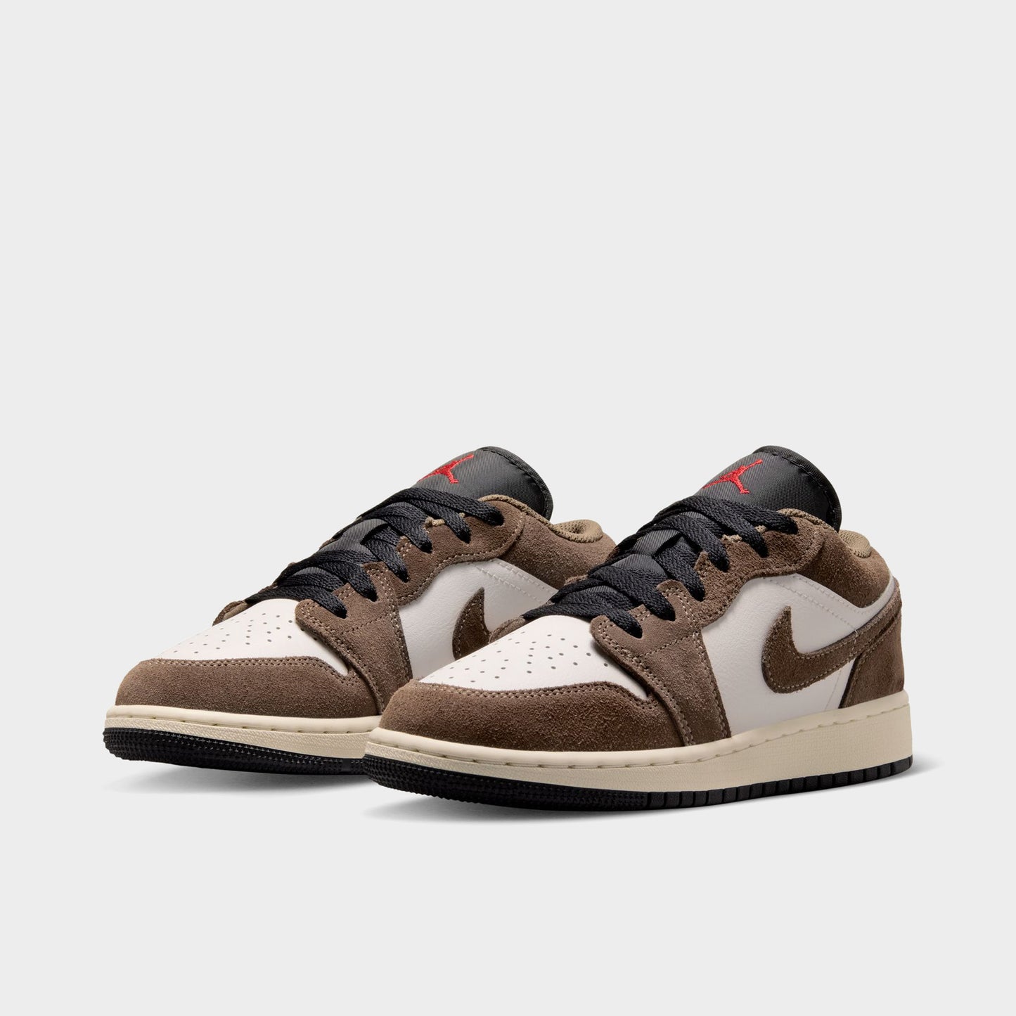 Jordan 1 Low GS Palomino / Black Phantom - Red