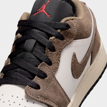 Jordan 1 Low GS Palomino / Black Phantom - Red