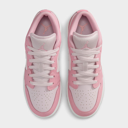 Jordan 1 Low Medium Soft Pink / Pearl Pink - White