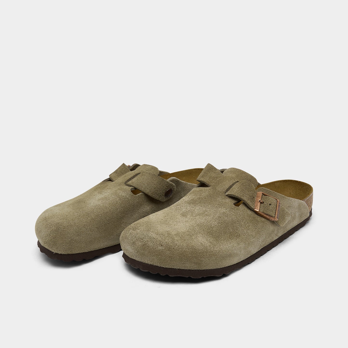 Sandale Boston Soft Footbed de Birkenstock / Taupe