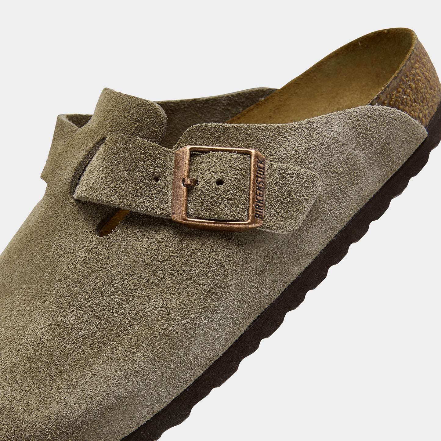 Sandale Boston Soft Footbed de Birkenstock / Taupe