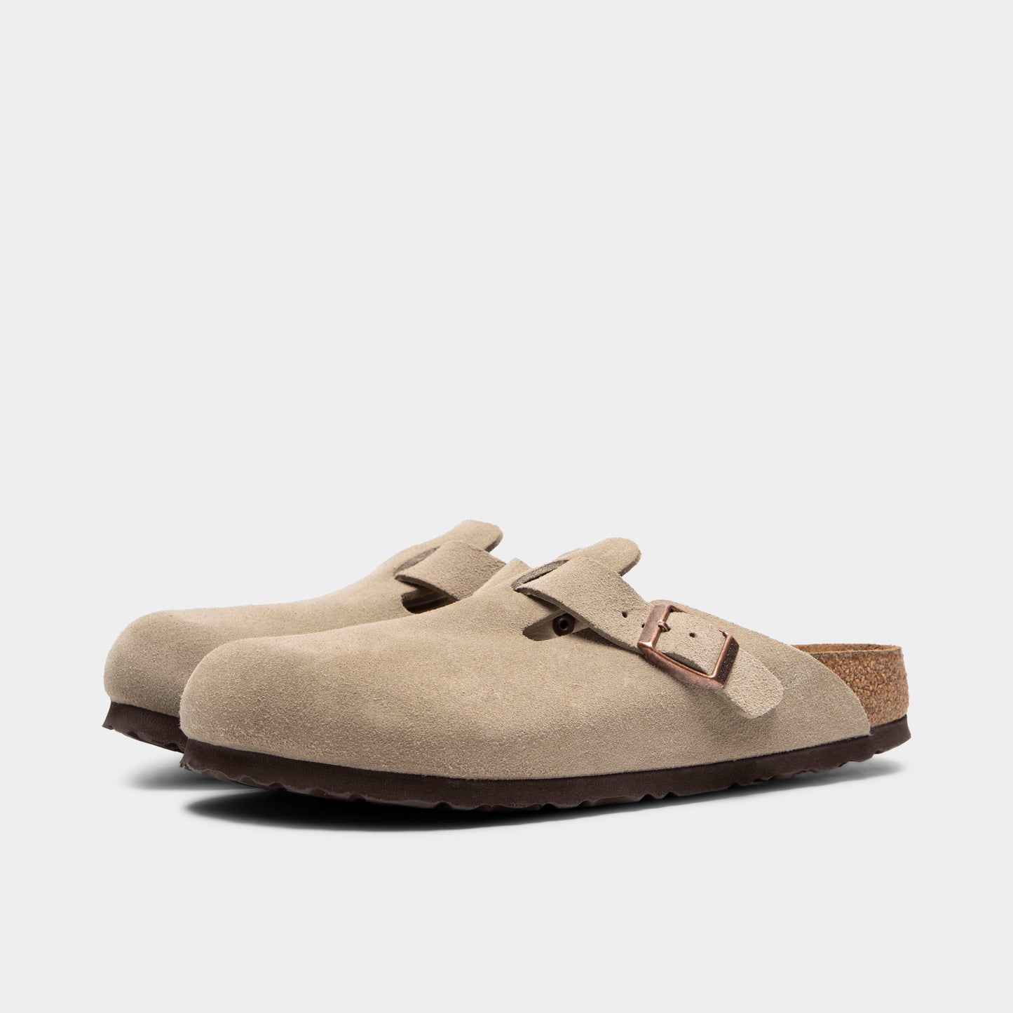 Birkenstock Femmes Boston / Taupe 