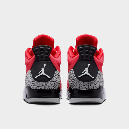 Jordan Son of Mars Low Rouge feu / Noir - Gris brumeux