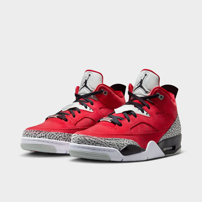 Jordan Son of Mars Low Rouge feu / Noir - Gris brumeux
