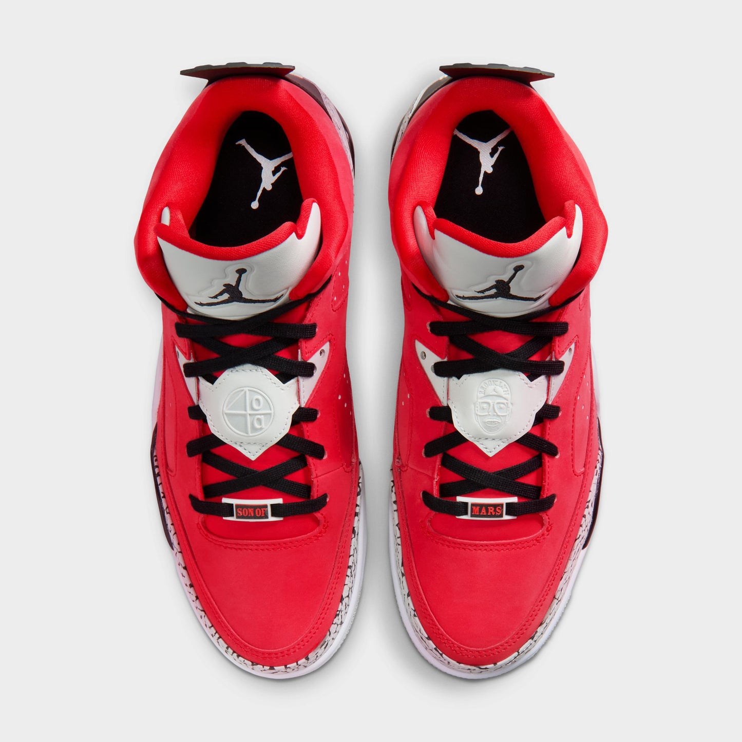Jordan Son of Mars Low Rouge feu / Noir - Gris brumeux